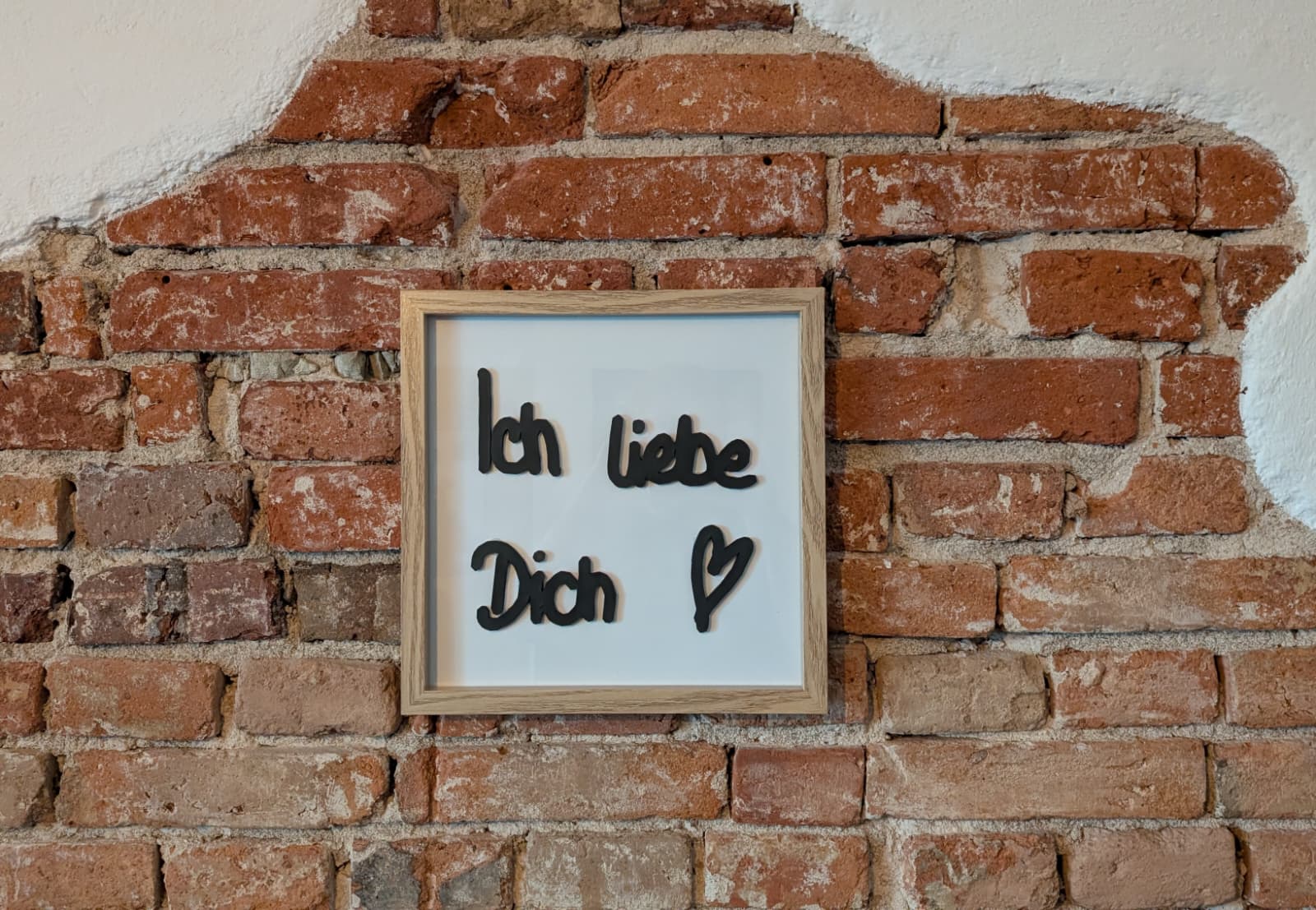 Deine Handschrift im Bilderrahmen